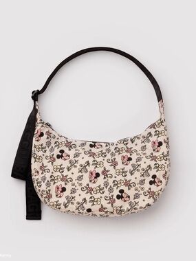 NWT Baggu Disney Medium Crescent- Storybook Floral